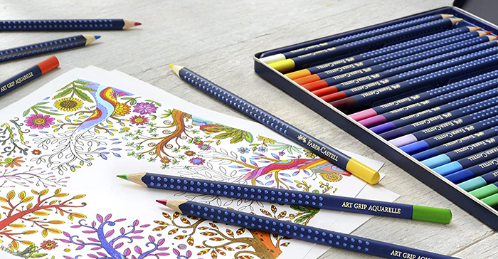 Faber-Castell 36 Art Grip Color Pencils