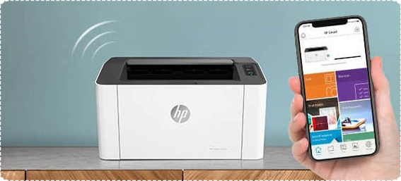 HP 107a Mono Laser Printer