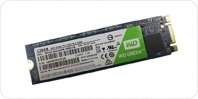 Western Digital GREEN WDS120G1G0B SSD Drive-120GB