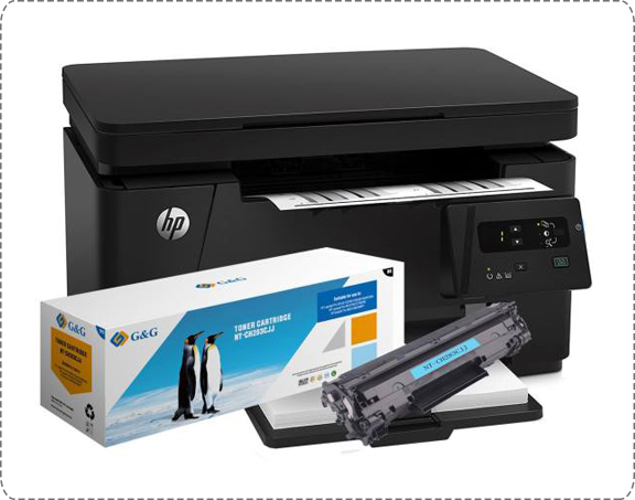 HP LaserJet Pro MFP M125a Multifunction Laser Printer