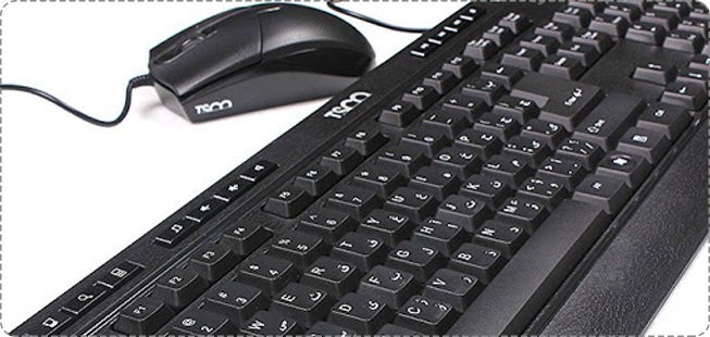 TSCO TKM 8052 Keyboard and Mouse With Persian Letters
