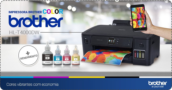 Brother Color Inkjet HL-T4000DW Printer