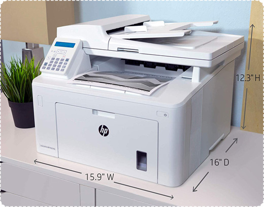 HP LaserJet Pro MFP M227fdn Laser Printer