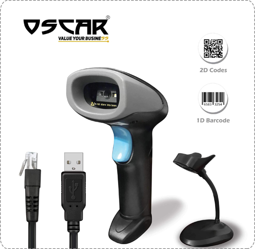 OSCAR 80DBWI 2D Barcode Scanner