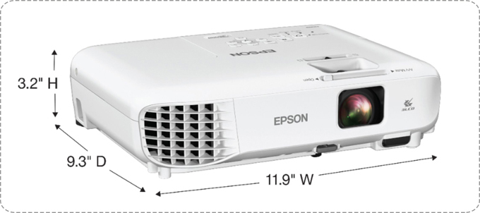 EPSON Home Cinema 760HD Video Projector