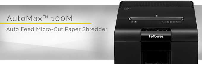 Fellowes AutoMax 100M Paper shredder