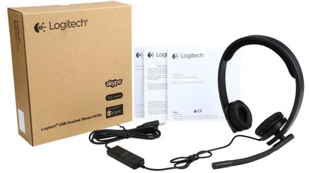 Logitech H570E Stereo Headset