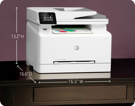 HP Color LaserJet Pro M283fdw Multifunction Printer