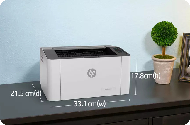 HP Laser 107w Wireless Mono Laser Printer