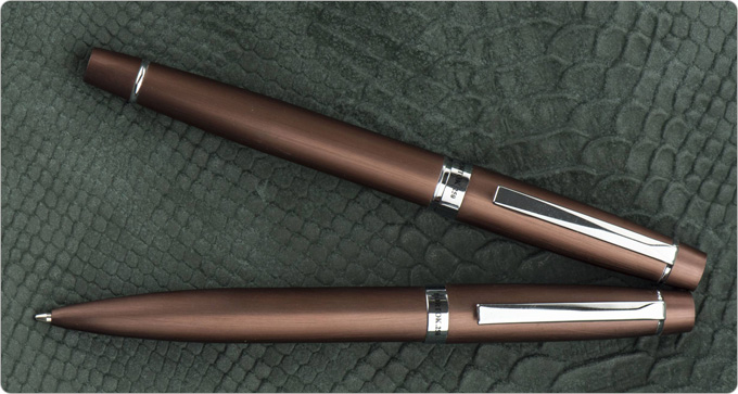 Portok 250 Ballpoint Pen and Rollerball Pen Set