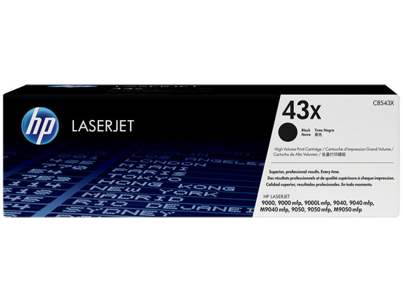 کارتریج تونر اچ پی مشکی 43X-C8543X کارتریج تونر اچ پی مشکی 43X-C8543X