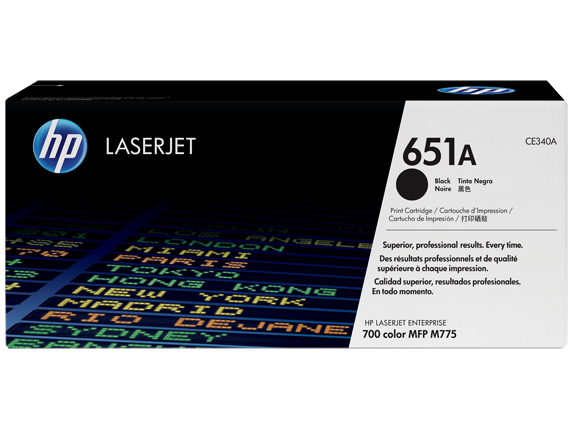کارتریج تونر اچ پی مشکی 651A کارتریج تونر اچ پی مشکی 651A