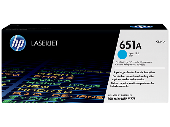 کارتریج تونر اچ پی آبی 651A کارتریج تونر اچ پی آبی 651A