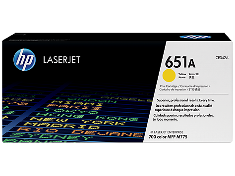 کارتریج تونر اچ پی زرد 651A کارتریج تونر اچ پی زرد 651A
