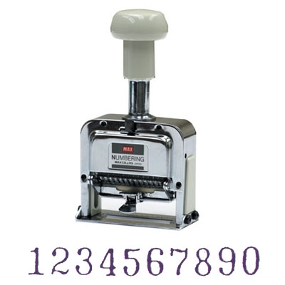 ماشین شماره زن مکس مدل N-1007A ماشین شماره زن مکس مدل N-1007A