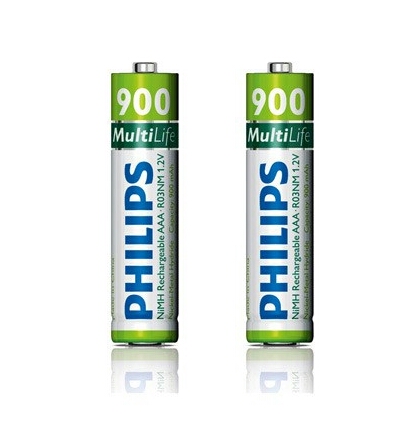 باتری نیم قلمی فیلیپس 900 MAH