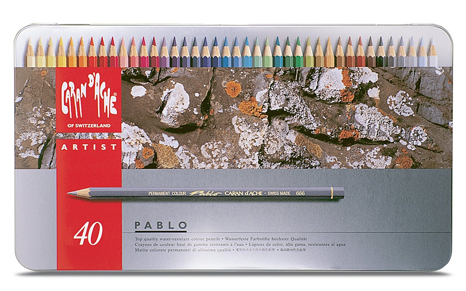 مداد رنگی 40 رنگ مدل Pablo کارن داش