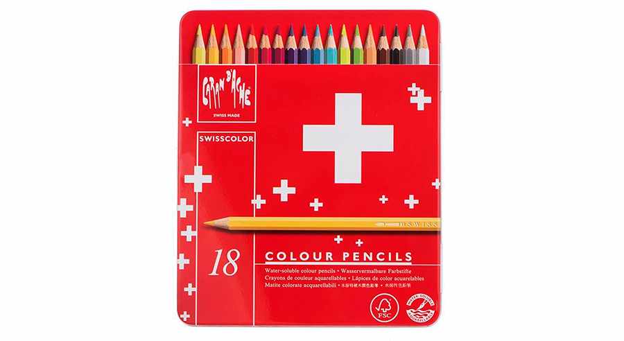 مداد آبرنگی 18 رنگ کارن داش 