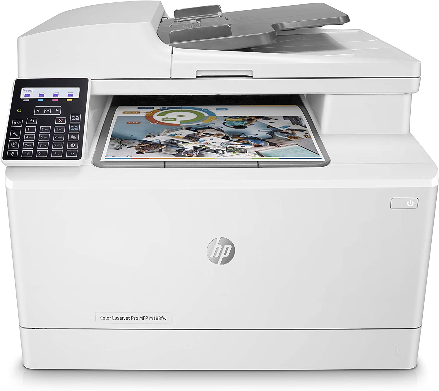 پرینتر چندکاره لیزری اچ پی مدل M183fw HP Color LaserJet Pro MFP M183fw  Laser Printer