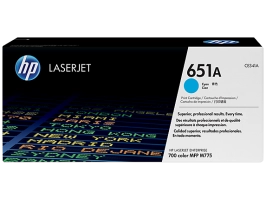 کارتریج تونر لیزری آبی اچ پی مدل 651A