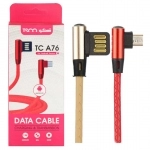  کابل تبدیل USB به microUSB تسکو مدل TC A76 طول 1 متر 