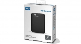 هارد اکسترنال وسترن دیجیتال مدل Elements ظرفیت 1 ترابایت