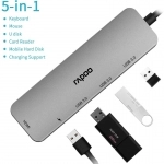 هاب 5 در1 Type-C رپو مدل XD100