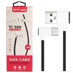 کابل تبدیل USB به microUSB تسکو مدل TC 55N طول 1 متر کابل تبدیل USB به microUSB تسکو مدل TC 55N طول 1 متر