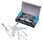  گیره پوشه واشین 8 سانتی متر بسته 10 عددی