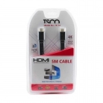 کابل HDMI تسکو مدل TC 74 به طول 5 متر کابل HDMI تسکو مدل TC 74 به طول 5 متر