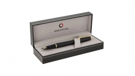 خودنویس شیفر مدل Prelude مشکی ابری گیره زرد خودنویس شیفر مدل Prelude مشکی ابری گیره زرد