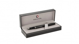 خودنویس شیفر مدل Prelude مشکی لاکی گیره استیل