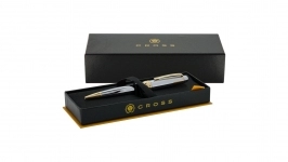 خودکار کراس مدل Bailey رنگ کروم گیره و قطعات طلایی خودکار کراس مدل Bailey رنگ کروم گیره و قطعات طلایی