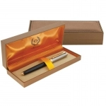 خودنویس ایپلمات مدل Lord نیمه مشکی لاکی،استیل گیره زرد