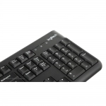 کیبورد باسیم لاجیتک مدل K120 با حروف فارسی   کیبورد باسیم لاجیتک مدل K120 با حروف فارسی