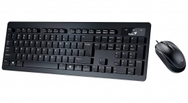  کیبورد و ماوس جنیوس مدل SlimStar C130 با حروف فارسی 