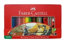 مداد رنگی 60 رنگ فابرکاستل مدل Sketch مداد رنگی 60 رنگ فابرکاستل مدل Sketch