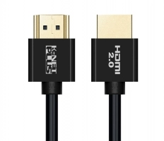 کابل HDMI SUPPER SLIM کی نت پلاس مدل KP-HC176 به طول 1.8 متر