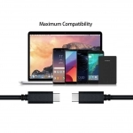 کابل تبدیل Type-C به Type-C کی نت پلاس مدل KP-C2000 طول 1 متر کابل تبدیل Type-C به Type-C کی نت پلاس مدل KP-C2000 طول 1 متر