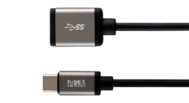 کابل مبدل OTG USB-C کی نت پلاس مدلKP-C2003 طول 0.2 متر