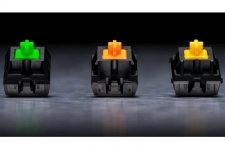 کیبورد مکانیکی مخصوص بازی ریزر مدل BlackWidow Tournament Edition Chroma V2 with Yellow Switch