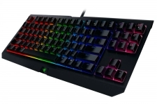 کیبورد مکانیکی مخصوص بازی ریزر مدل BlackWidow Tournament Edition Chroma V2 with Green Switch