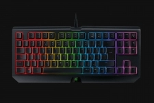 کیبورد مکانیکی مخصوص بازی ریزر مدل BlackWidow Tournament Edition Chroma V2 with Green Switch