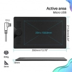 تبلت گرافیکی هوئیون مدل HS610 به همراه قلم نوری تبلت گرافیکی هوئیون مدل HS610 به همراه قلم نوری