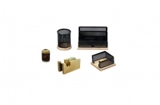 ست لوازم اداری رومیزی مدل BWW05 مجموعه 5 عددی ست لوازم اداری رومیزی مدل BWW05 مجموعه 5 عددی