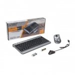 کیبورد و ماوس بی سیم ای فورتک مدل 7300N