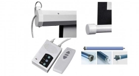 پرده نمایش برقی پروژکتور اسکوپ پارچه عالی سایز 180x180 سانتی متر پرده نمایش برقی پروژکتور اسکوپ پارچه عالی سایز 180x180 سانتی متر