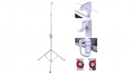 پرده نمایش پایه دار پروژکتور اسکوپ سایز 150x150 سانتی متر پرده نمایش پایه دار پروژکتور اسکوپ سایز 150x150 سانتی متر