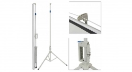 پرده نمایش پایه دار پروژکتور اسکوپ سایز 150x150 سانتی متر پرده نمایش پایه دار پروژکتور اسکوپ سایز 150x150 سانتی متر