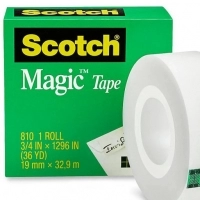 چسب کالک آمریکایی Scotch 810 Magic به طول 3 متر